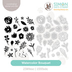Simon Says Stamp And Dies Watercolor Bouquet set1167wb