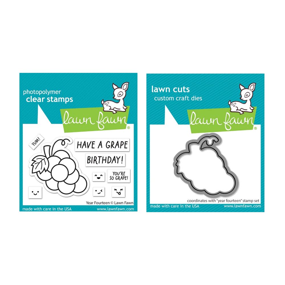 Lawn Fawn Year Fourteen Clear Stamps and Dies Set