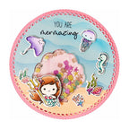 Studio Light Shell Shape Shaker Blisters sl-es-blis13 seashell shaker card