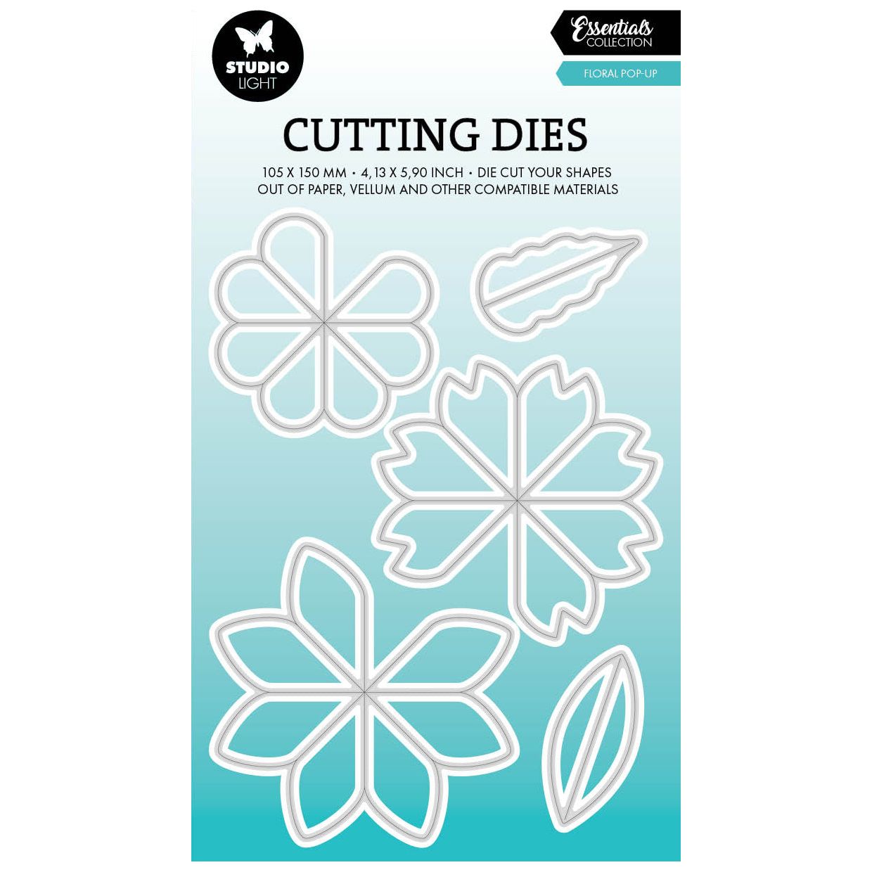 Studio Light Floral Pop-Up Dies Essentials sl-es-cd807