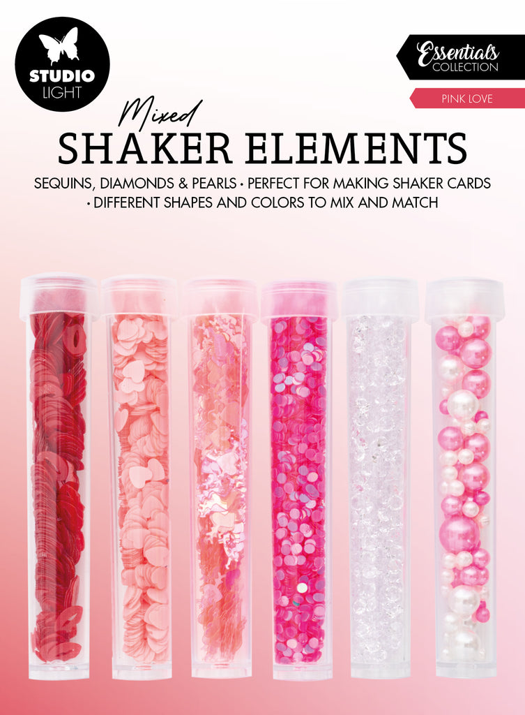 Studio Light Pink Love Essentials Shaker Elements sl-es-shake17