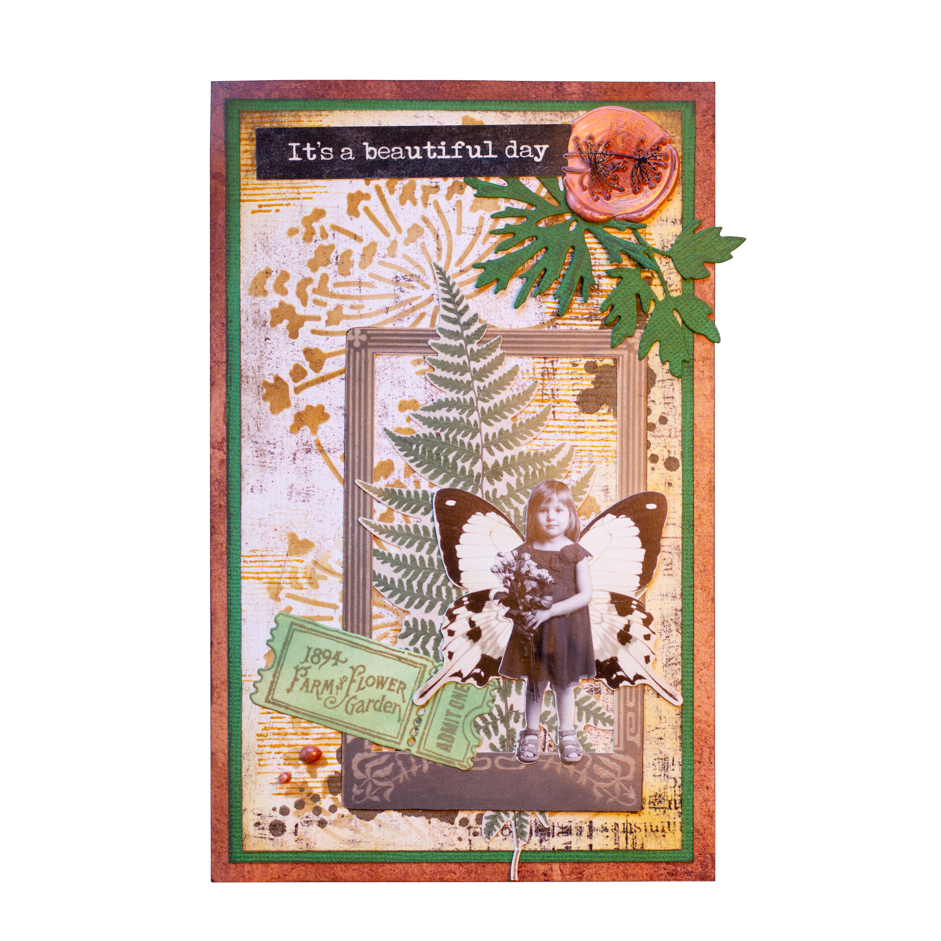 Studio Light Botanical Elements Dies Grunge Collection sl-gr-cd780 beautiful day