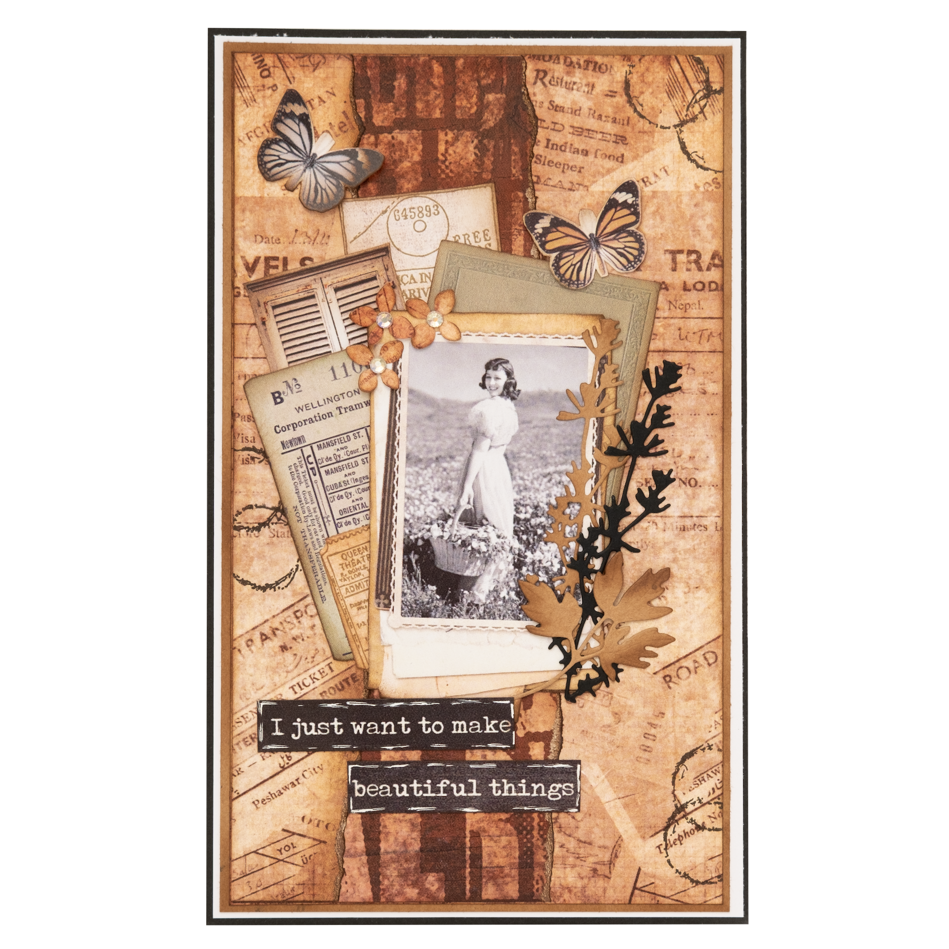 Studio Light Botanical Elements Dies Grunge Collection sl-gr-cd780 beautiful things