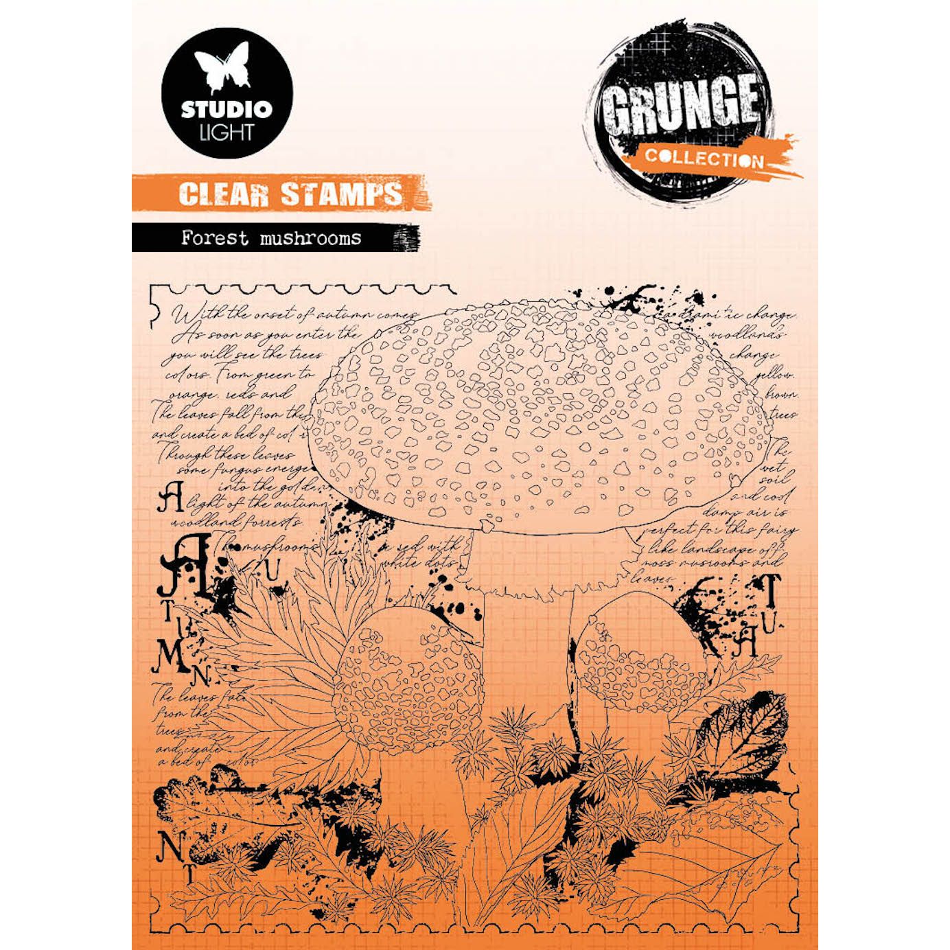 Studio Light Mushrooms Stamp Studio Light Mushrooms Stamp