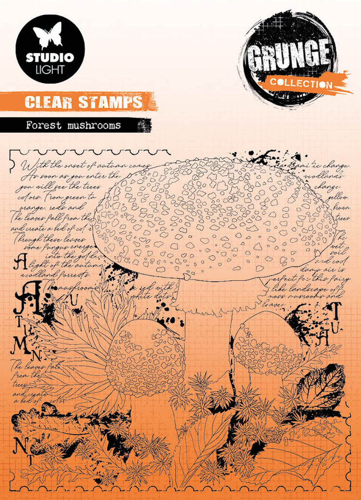 Studio Light Forest Mushrooms Clear Stamp sl-gr-stamp453