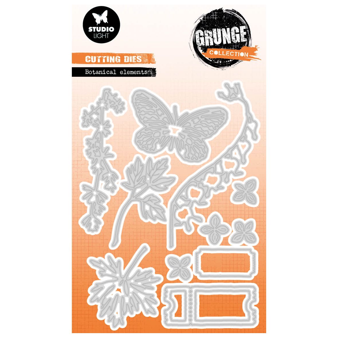 Studio Light Botanical Elements Dies Grunge Collection sl-gr-cd780
