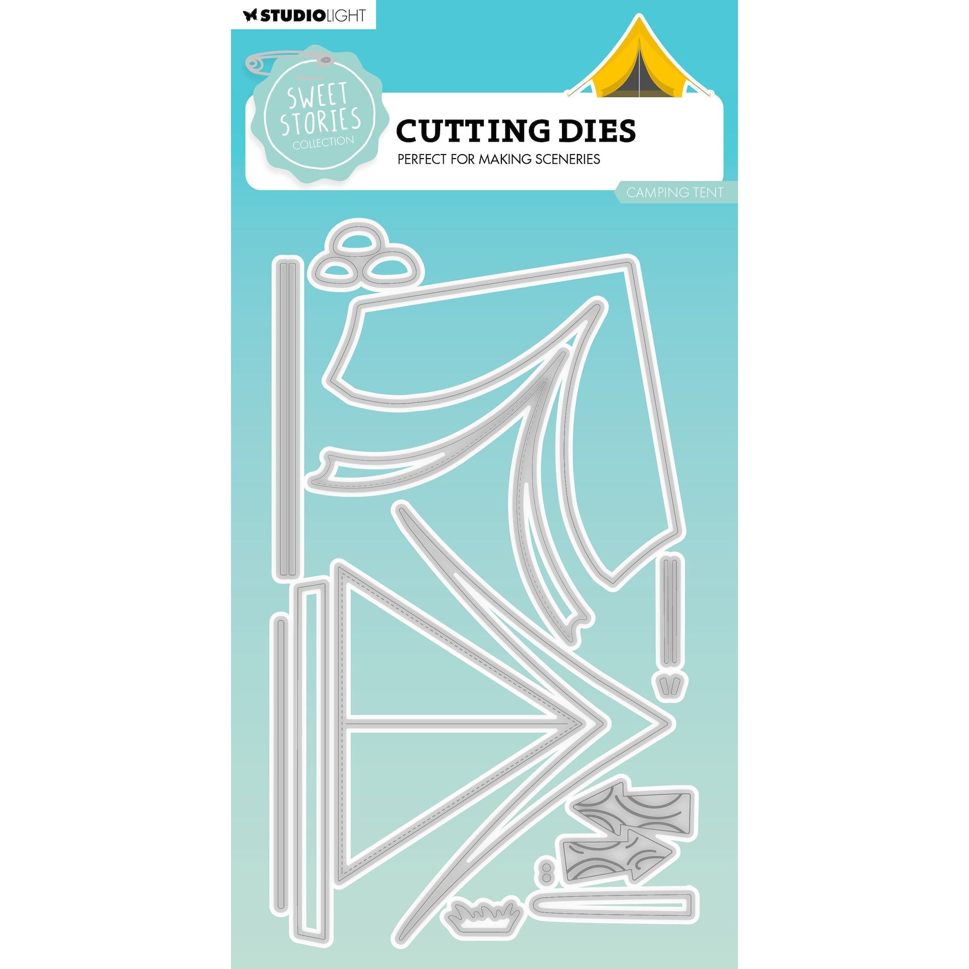 Studio Light Camping Tent Dies sl-ss-cd733