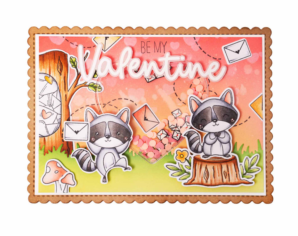 Studio Light Outdoorsy Stamps and Dies sl-ss-scd74 valentine