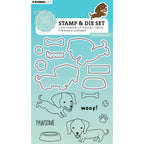 Studio Light Dachsund Sweet Stories Stamp & Die Set sl-ss-scd78
