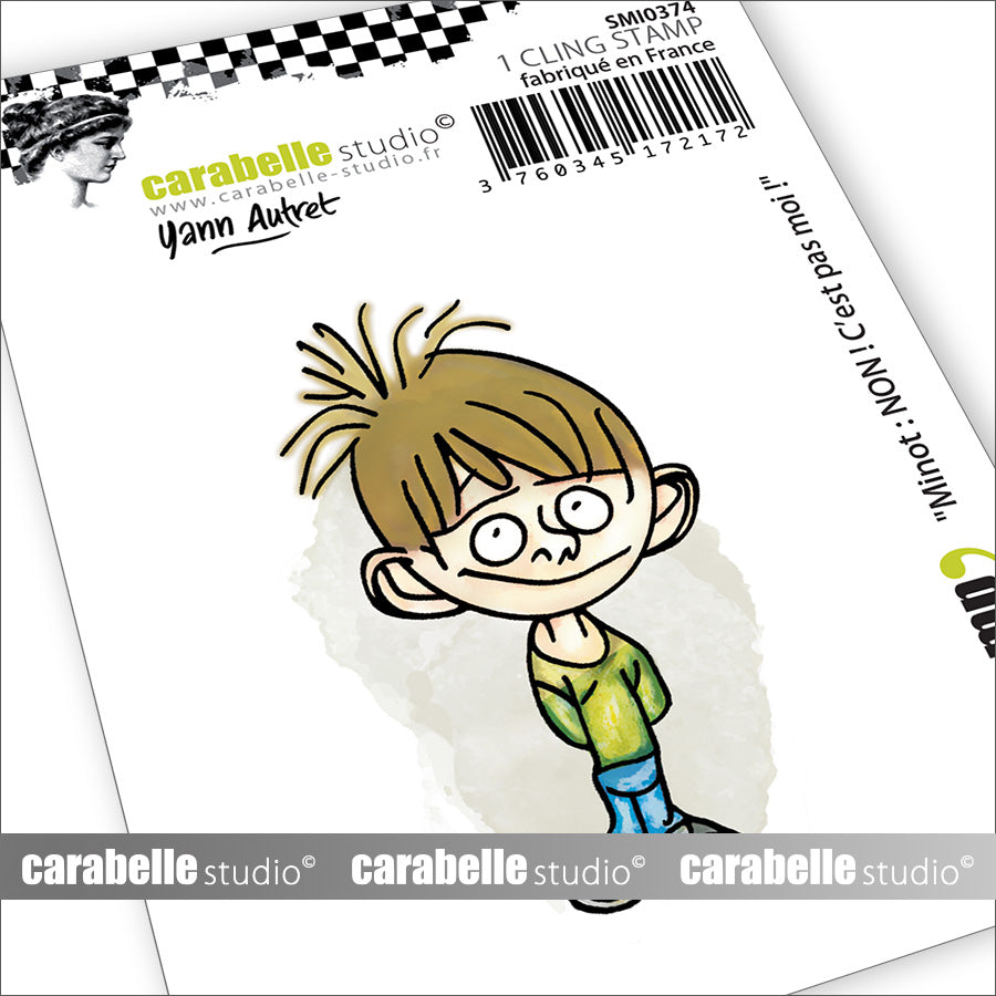 Carabelle Studio Minot : NON ! C’est Pas Moi Small Cling Stamp smi0374