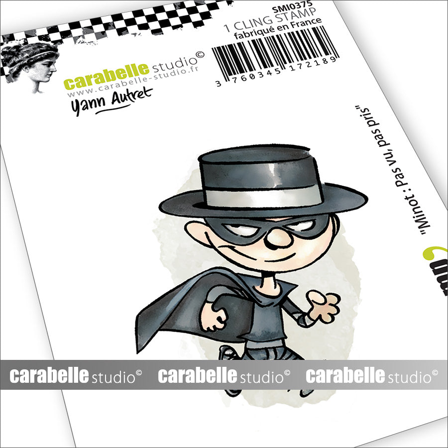 Carabelle Studio Minot : Pas Vu, Pas Pris Small Cling Stamp smi0375