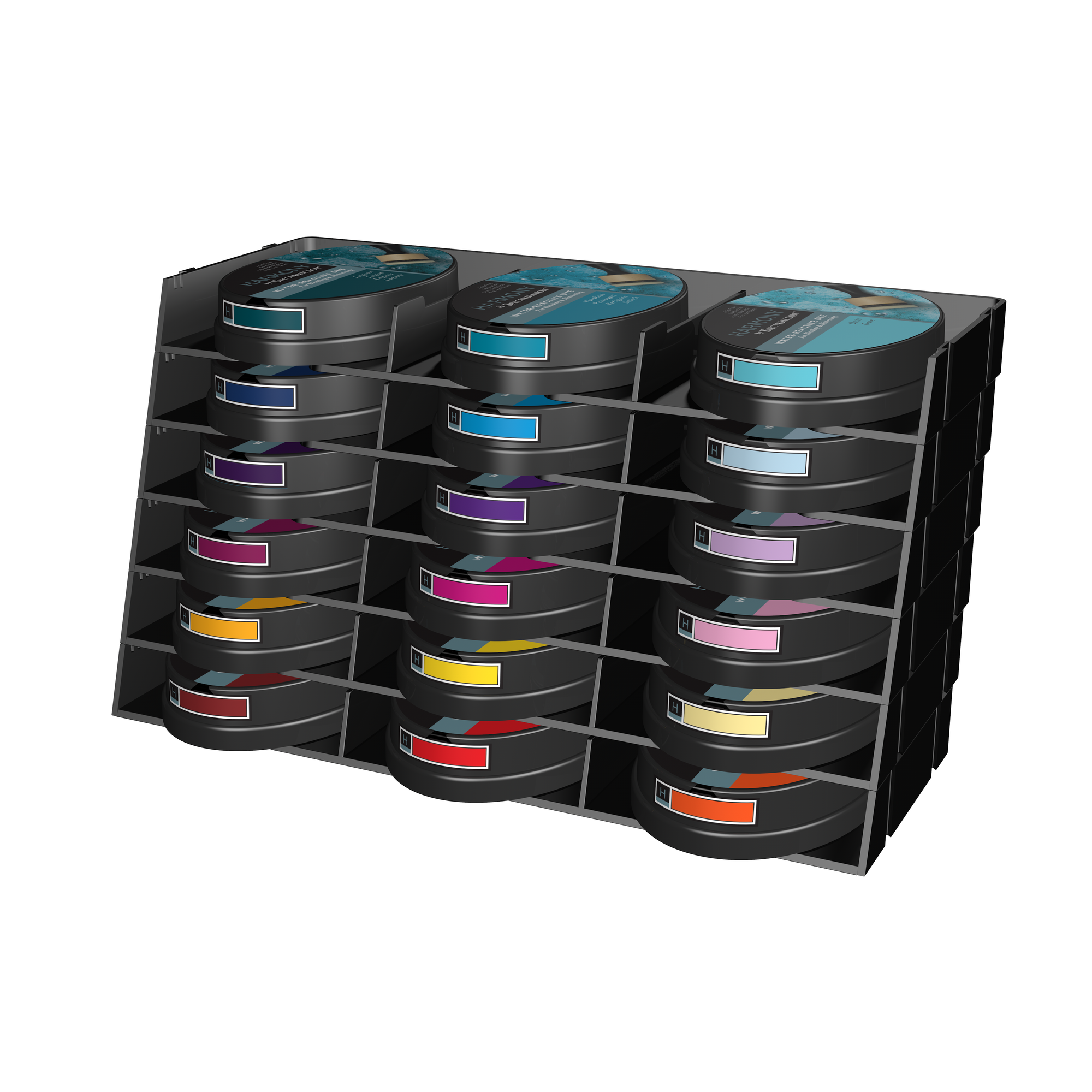 Spectrum Noir Ink Pad Storage Trays sn-sto-ips6 18 pads