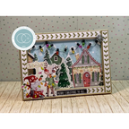Craft Consortium Fairy Lights Garland Embellishment cerbn001 merry christmas