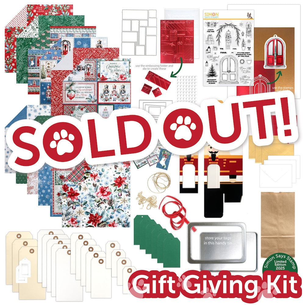 Limited Edition Simon Says Stamp Christmas Wrapped with Love Holiday Gift Giving Kit wwlgk25 sold out