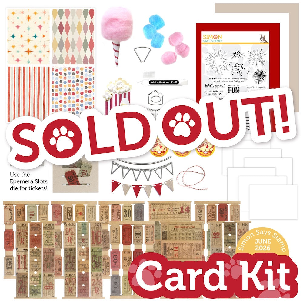 Simon Says Stamp Card Kit of the Month June 2026 Step Right Up ck0626