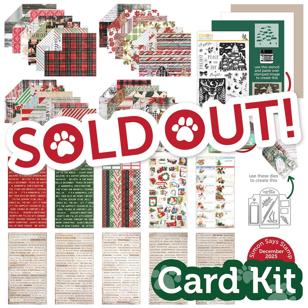 Simon Says Stamp Card Kit of the Month December 2025 Bright Christmas ck1225