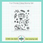 Creative Worship Fun Florals Clear Stamps cws-24-023