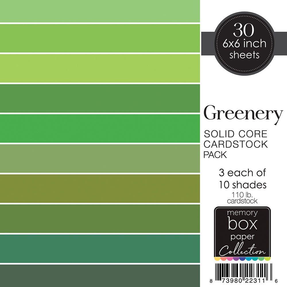 Memory Box Leafy 6x6 Paper Pack sp1011