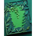 Memory Box Leafy 6x6 Paper Pack sp1011 greenery