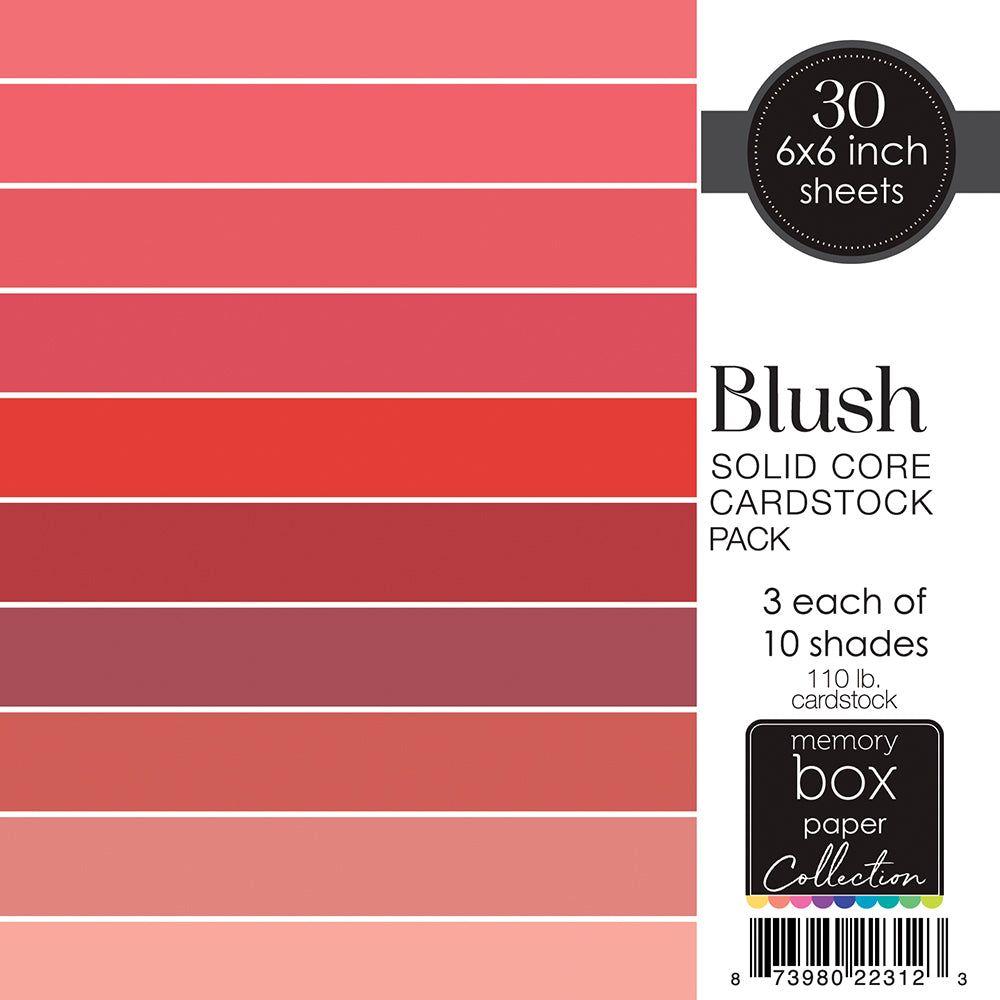 Memory Box Blush 6x6 Paper Pack sp1012