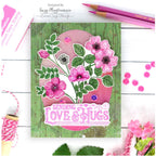 Simon Says Clear Stamps Etched Greetings sss202519c Sending Love Card | color-code:ALT11