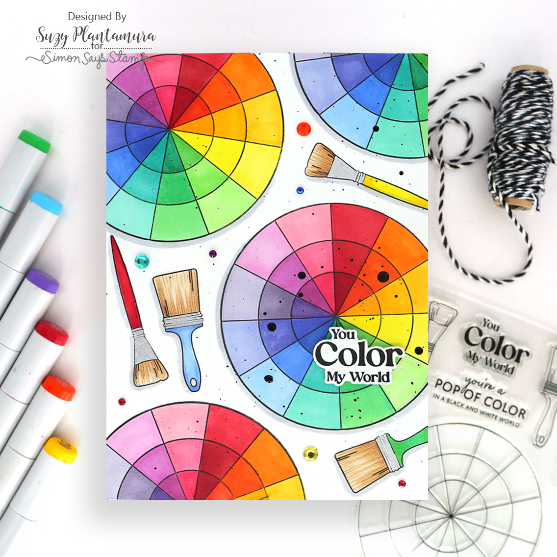Simon Says Stamps and Dies Pop of Color set1146pc Heart to Heart Friend Card | color-code:ALT03