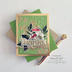 Simon Says Stamp Fancy Thanks Wafer Dies sssd112802 Thanks Card | color-code:ALT03