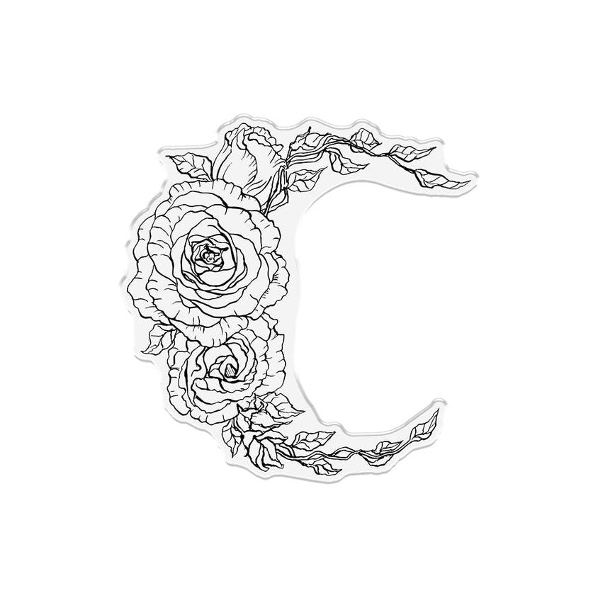 Crafter's Companion Floral Crescent Stamp And Die Set sd-bl-std-flcr Product Image