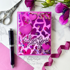Simon Says Stamp! CZ Design Wafer Dies SWOOPY LOVE YOU czd186 Hugs  Love You Card | color-code:ALT01