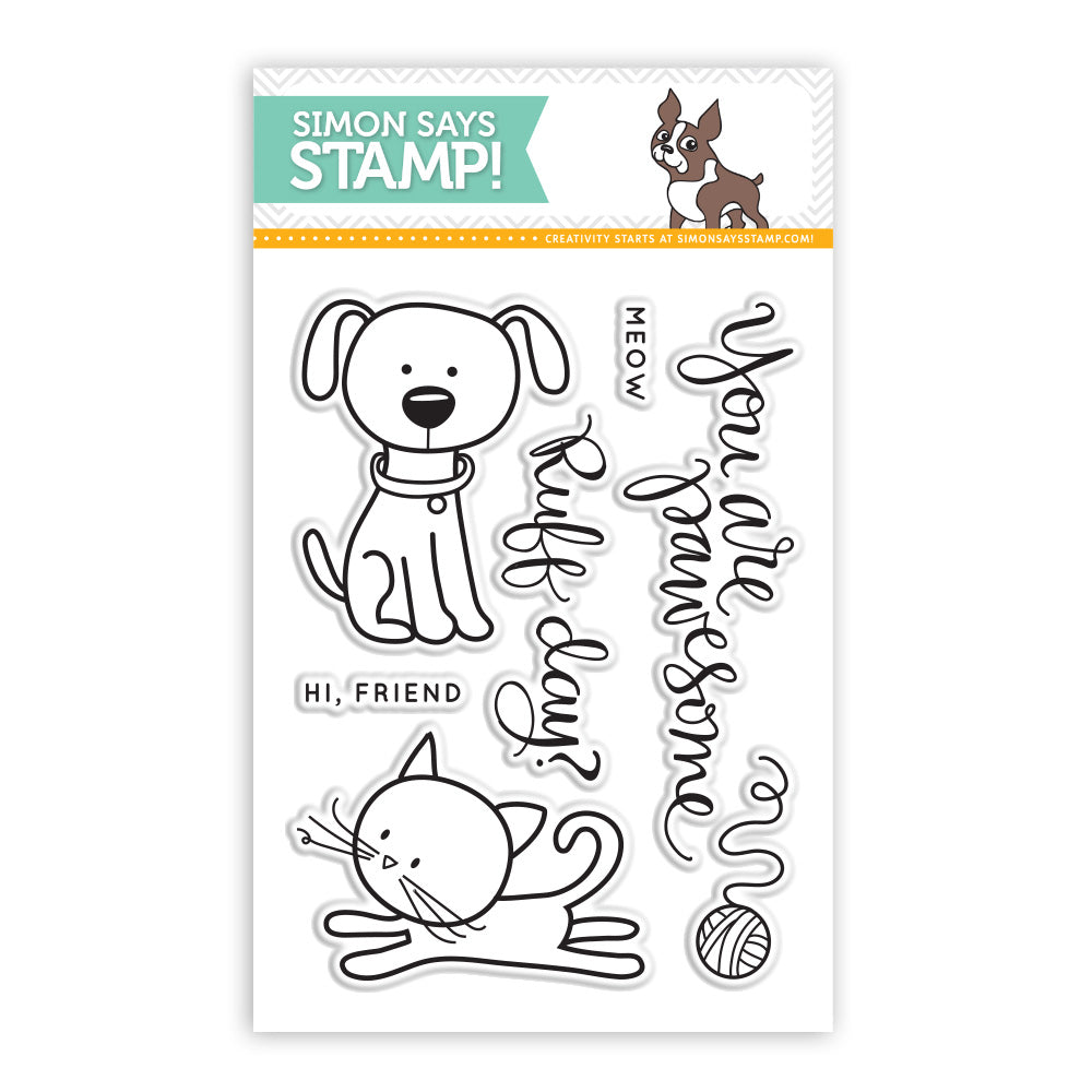 Simon Says Clear Stamps YOU ARE PAWESOME sss101423