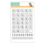 Simon Says Clear Stamps GAME TILE LETTERS sss101518