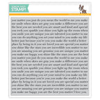 Simon Says Cling Stamps YOU MATTER BACKGROUND SSS101646