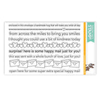 Simon Says Clear Stamps ENVELOPE GREETINGS SSS101744