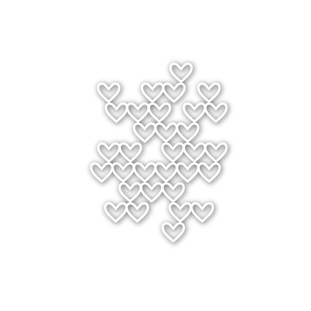 Simon Says Stamp Stacked Hearts Wafer Die SSSD111540 *
