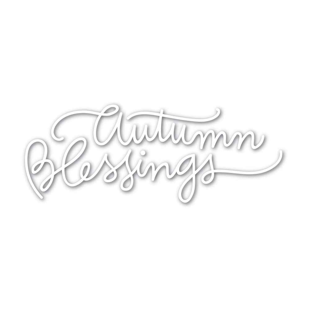 Simon Says Stamp AUTUMN BLESSINGS Wafer Dies SSSD111615