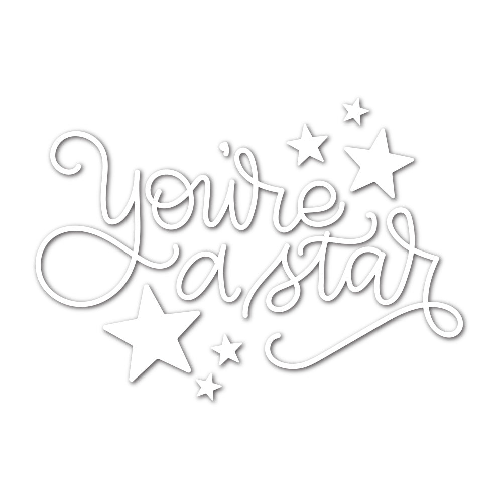 Simon Says Stamp YOU'RE A STAR Wafer Dies SSSD111727