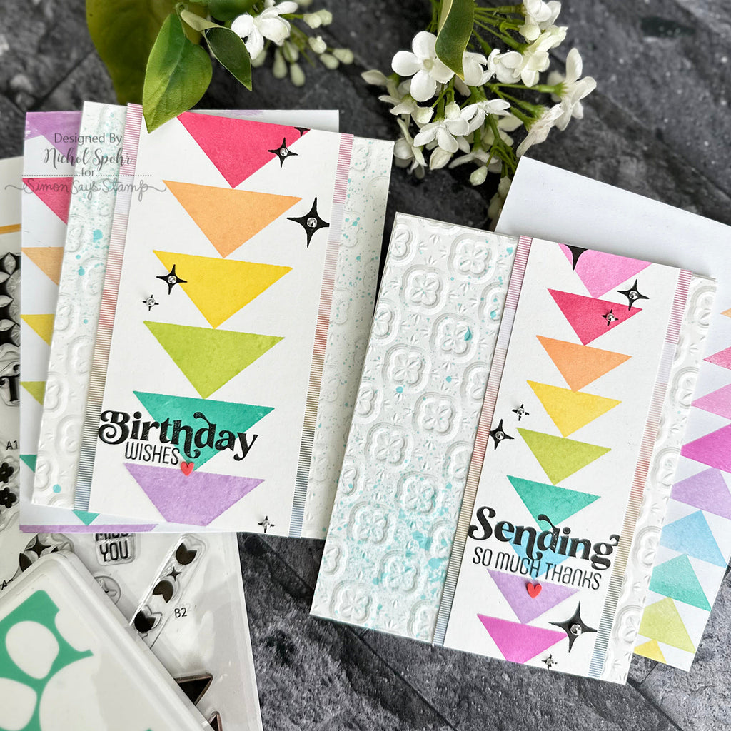 Trinity Stamps CANDY APPLE HEART SPRINKLE Embellishment Box 454214 Birthday and Thank You Cards | color-code:ALT097