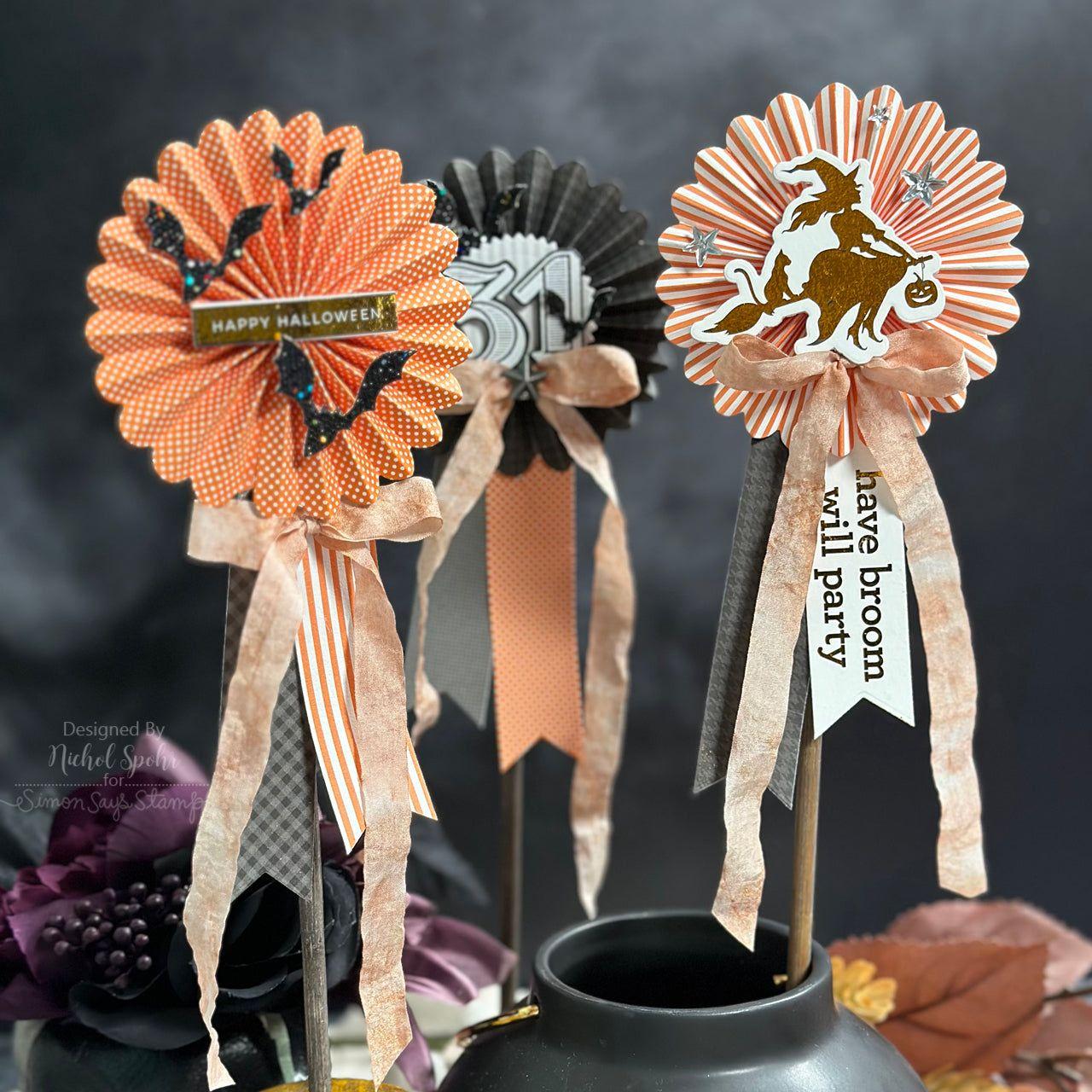 Tim Holtz Cling Rubber Stamps Curiosity Shop cms482 halloween | color-code:ALT03