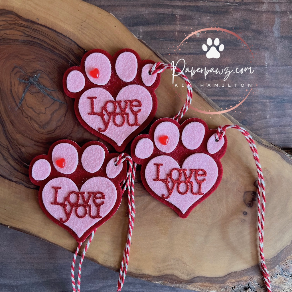 Simon Says Stamp LOVE PAW Wafer Die sssd112751 Hugs Love Tags | color-code:ALT01