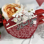 Simon Says Stamp Scallop Stitches Wafer Dies SSSD111612 Love Wall Hanging | color-code:ALT01