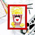 Simon Says Stamp Poppin' Corn Wafer Dies 1454sd