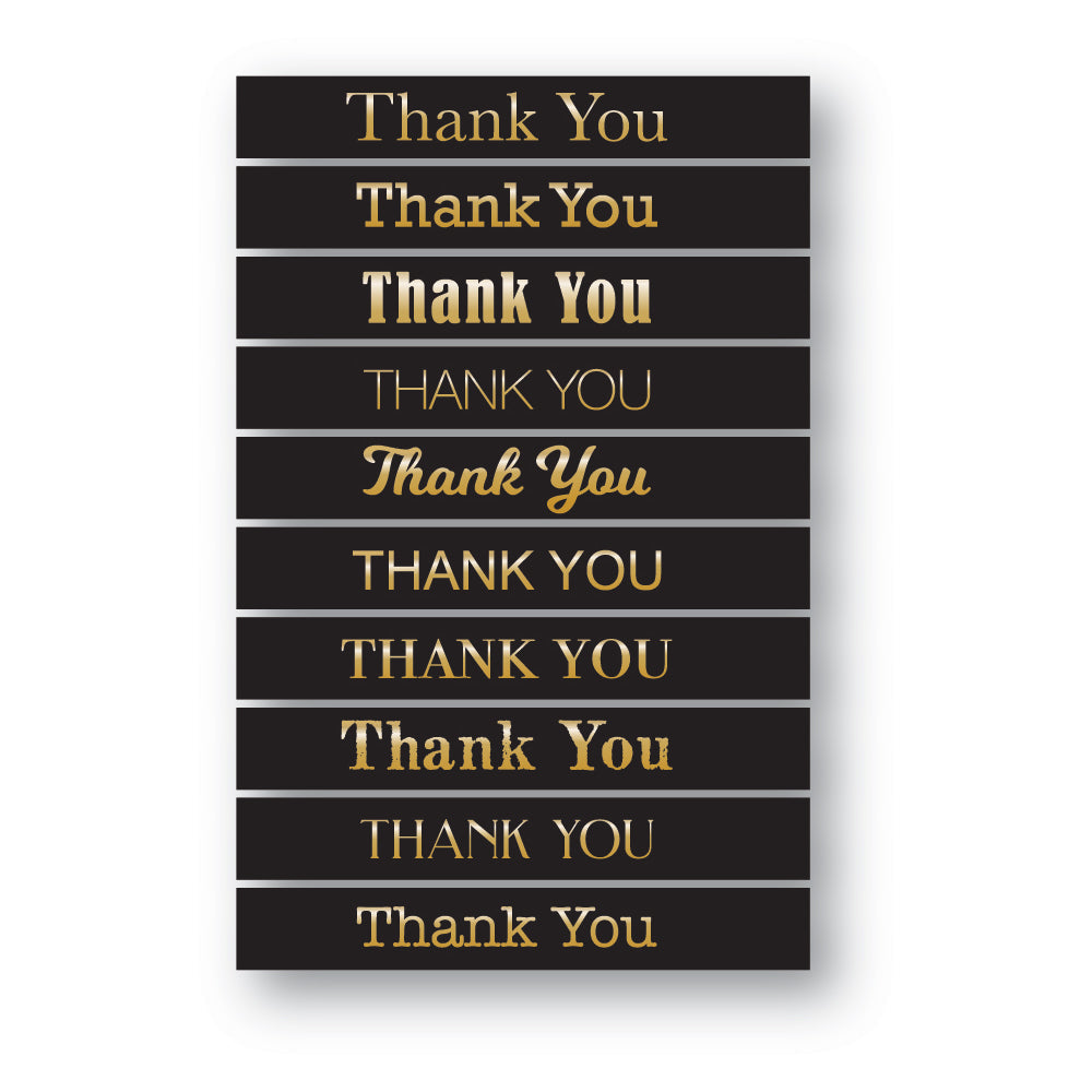 MB Thank You Foil Tab st005 MB Thank You Foil Tab st005