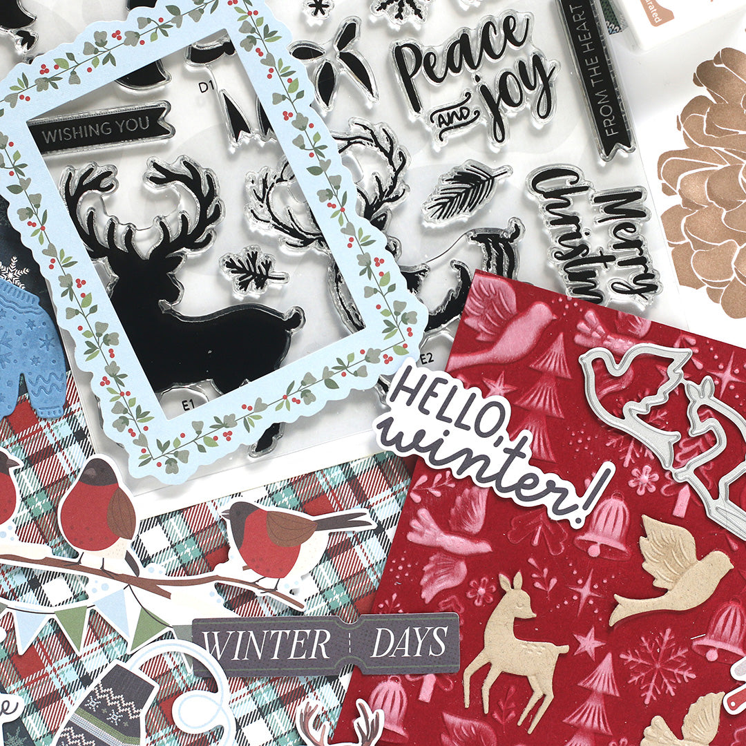 Limited Edition Simon Says Stamp STAMPtember® Card Kit Warmth and Wonder swwck25 sneak 1