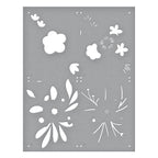 STN-063 Spellbinders Hello Blooms Stencil