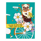 Spellbinders Big Bicycle Etched Dies s7-246 pug