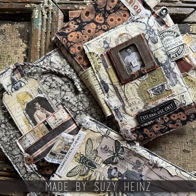 Tim Holtz Eclectic Elements Laboratory Fabric By The Yard Anatomy