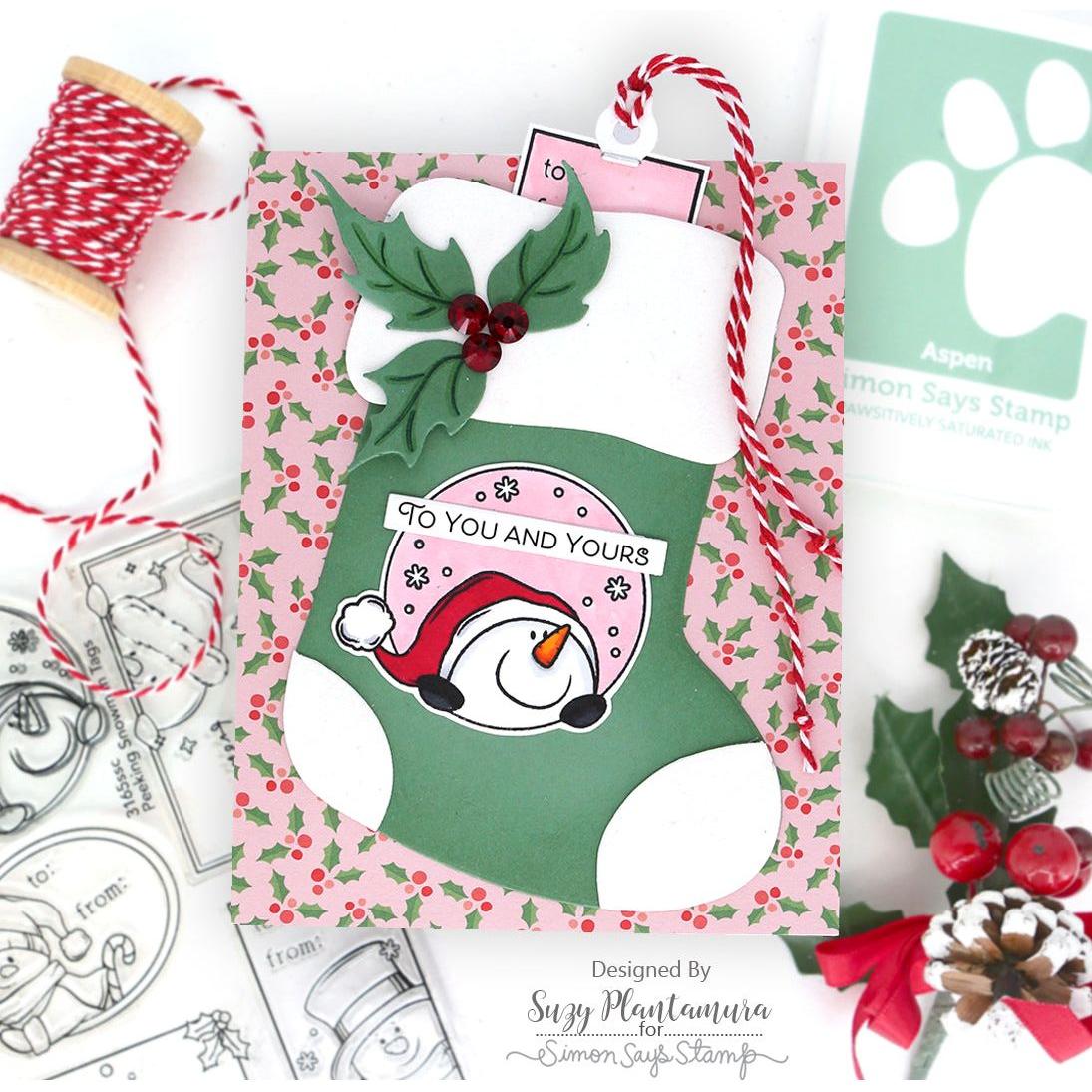 Simon Says Stamp Cardstock 100lb Sage sss137 DieCember | color-code:ALT01