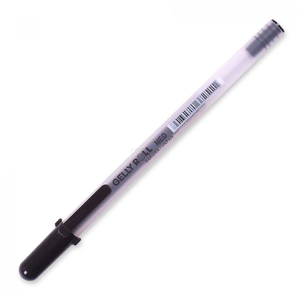 Sakura Gelly Roll Black .08 Medium Point Pen 37521