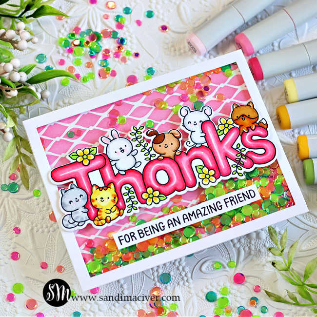 Simon Says Stamps and Dies Thanks Always set976ta Thank You Card | color-code:ALT05
