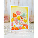 CZ Designs Sassy Friend Wafer Dies czd213c Stamptember Friend Card | color-code:ALT01